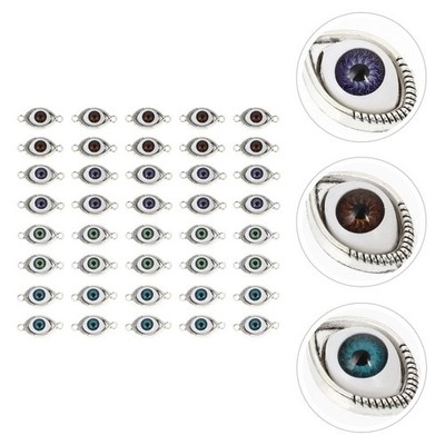  40 Pcs Anhänger Charms Augenanhänger Schmuckanhänger Schmuckbringer