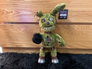 Rare Fnaf Five Nights At Freddy’s Plush Only Dawko Hex Springtrap Magnetic