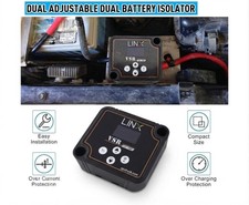 Smart Dual Battery Isolator 12v 140a Voltage Sensitive Relay Vsr Voltmeter