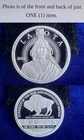 2009 Native Indian Lakota Crazy Horse Warrior 1 Troy Oz 999 Silver Proof Round