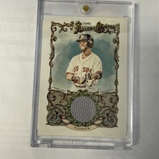 2025 allen ginter AGR-dp Dustin Pedroia Game Used Relic