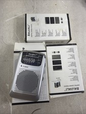 Lot 3 Two-band Vintage Radio Retro Portable Radio AM FM Radio Mini Radio Light