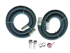Professional Pool Filter Hose Replacement Kit – 1.5" 6 Foot Hose 2 Pack with ...
