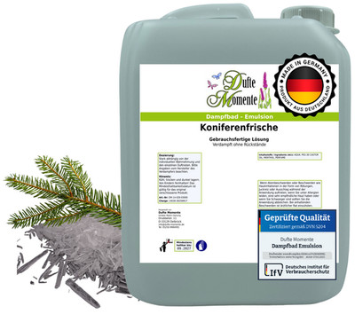 Dufte Momente Dampfbad Emulsion Koniferenfrische | Wellness Duft für zuhause