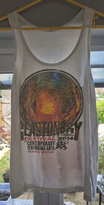 Glastonbury 2014 Womens Vest L Good Condition