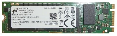 SSD 240 GB SATA M.2 2280 S26361-F5706-L240 Micron 5100 PRO TX2550 RX2540 M4 M5