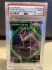 2024 Panini Prizm Rookies Caleb Williams RK Gear Neon Green Pulsar RGCWS