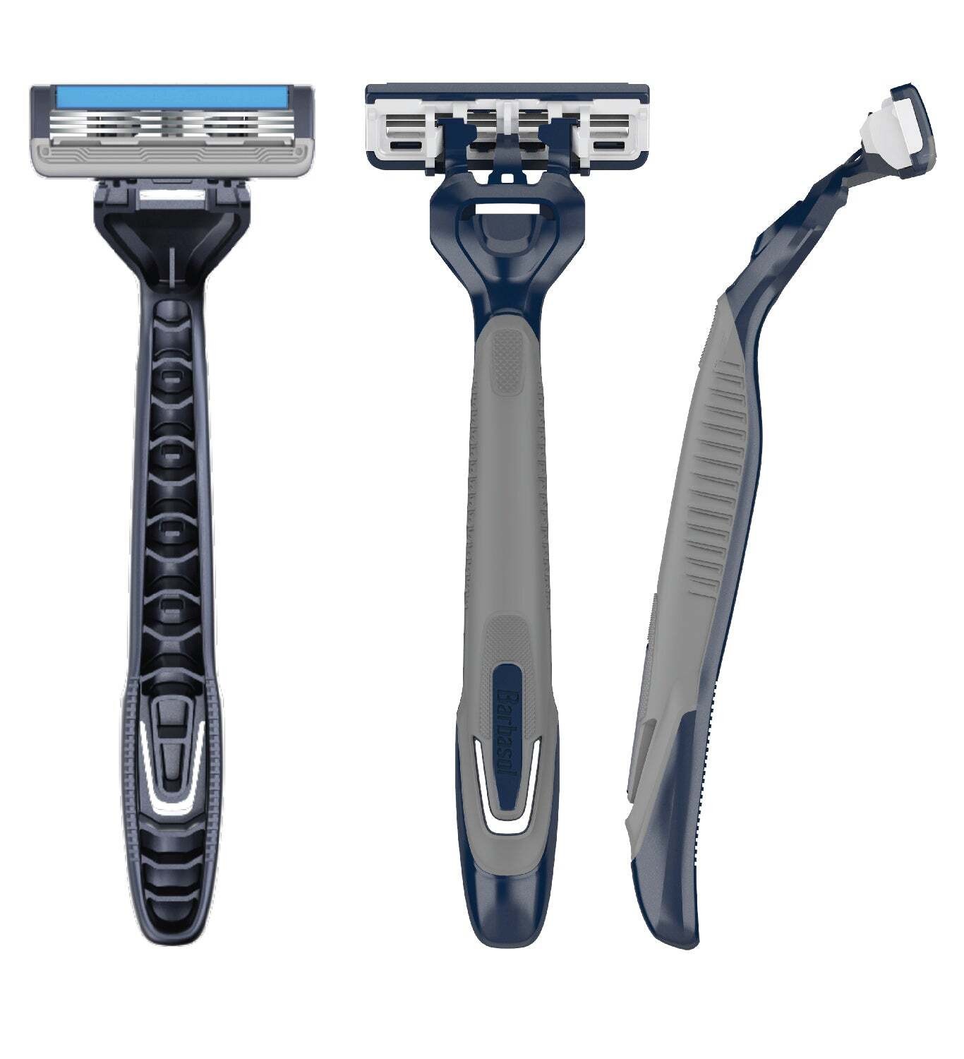 Barbasol Razor Shaver Disposable Premium Ultra Comfort Pivot 3 Head 4 Count