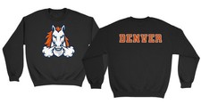 Denver Logo Sports Fans - Football Supporters Gift Unisex Crewneck Sweatshirt