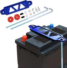 Battery Holder, Hold Down Bracket, Universal Hold Down Kit with Al Style: Blue