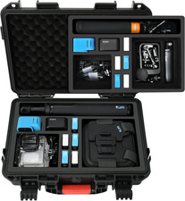 Case Organizer for Gopro Hero 12, Waterproof Hard Shell Travel Storage Carrying