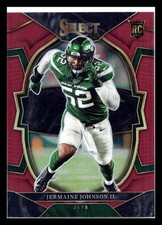 #90 Jermaine Johnson II 2022 Select /149 Rookie Maroon Prizm RC New York Jets