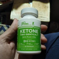 Real Ketones Ketone Bio Identical, Keto Electrolytes Supplement 60 Caps Exp 2/26