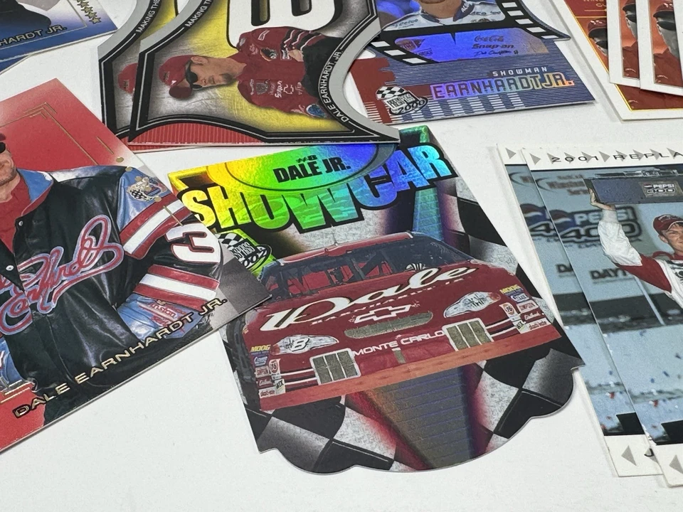 NASCAR Dale Earnhardt Jr. #8 Cards Press Pass & Upper Deck Lot 2001-2002 - Image 3 of 4