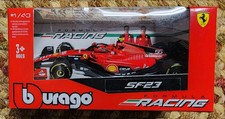 Burago Formula 1 Racing Ferrari SF-23 Carlos Sainz 1/43 Scale 55 Diecast