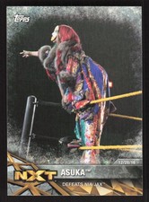 2017 Topps WWE Women's Division NXT Matches and Moments Asuka #NXT-25