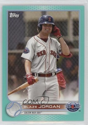 2022 Topps Pro Debut Aqua 63/75 Blaze Jordan #PD-115 0w8