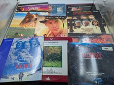 Lot of 11 Laser Disc Movies Misery Speed Walk In Clouds Babe Alive Squall