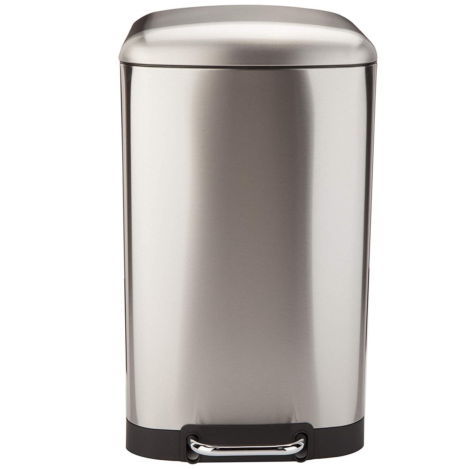 Poubelle rectangulaire 40l Kitchen Move inox BAT-97249