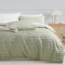 NEXHOME PRO Duvet Cover,3 Pieces Boho Tufted Duvet Cover Set, Soft and Lightw...