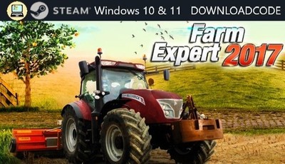 NEU PC Computer Spiel Farm Expert 2017 für Windows 10 11 STEAM Download Code Key