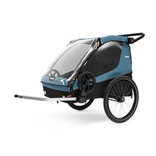 Thule Courier Kinderanhänger 3in1 Multifunktionsanhänger Schwarz Neu