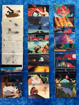 Die kleine Meerjungfrau Disneys EINZELNE Non-Sport Trading Card von Pro Set 1991