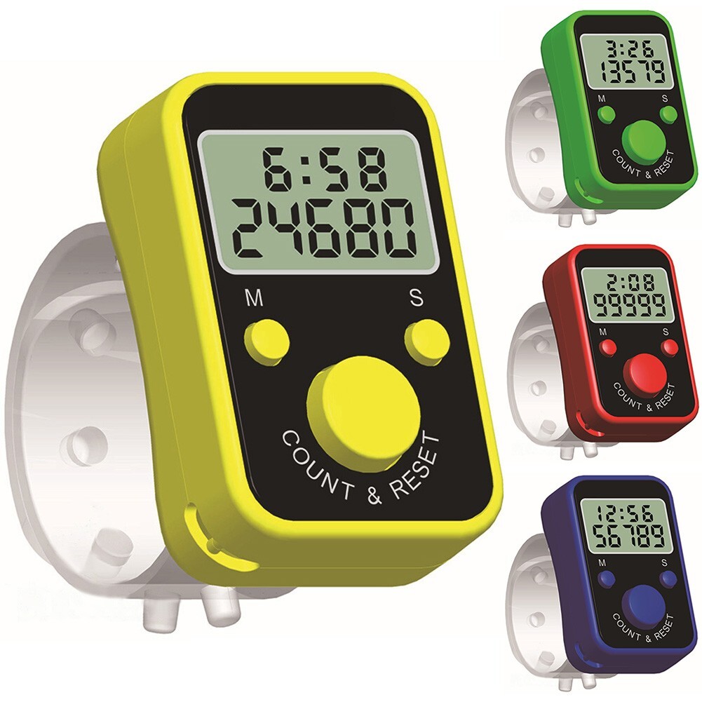 Durable and Stylish Time Finger Counter Ring Perfect for Counting Tasks ...