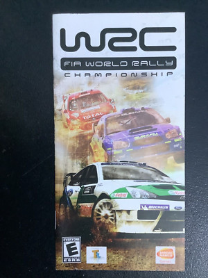 WRC FIA World Rally Championship PSP PlayStation Instruction Manual Only