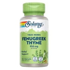 Fenugreek & Thyme 100 Caps  Solaray