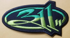 311 Rock Band Embroidered green/lime/yellowish Patch approx 2.25x4.5"