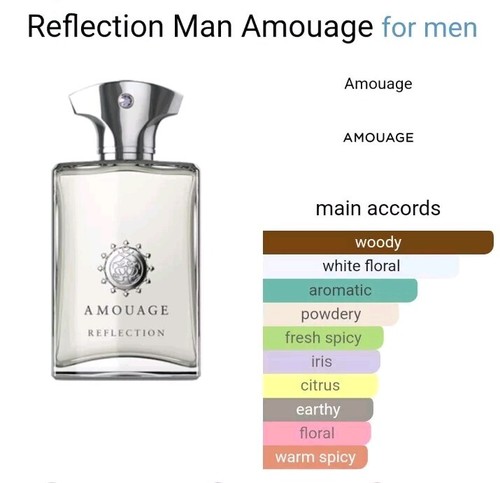 Amouage Reflection Man Pour Homme 3.4o.z - 100 ml Eau De PARFUM Embalaje Antiguo - Imagen 2 de 9