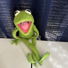 Vintage Kermit The Frog 1976 Fisher Price 18" Jim Henson Muppets Plush Doll 850