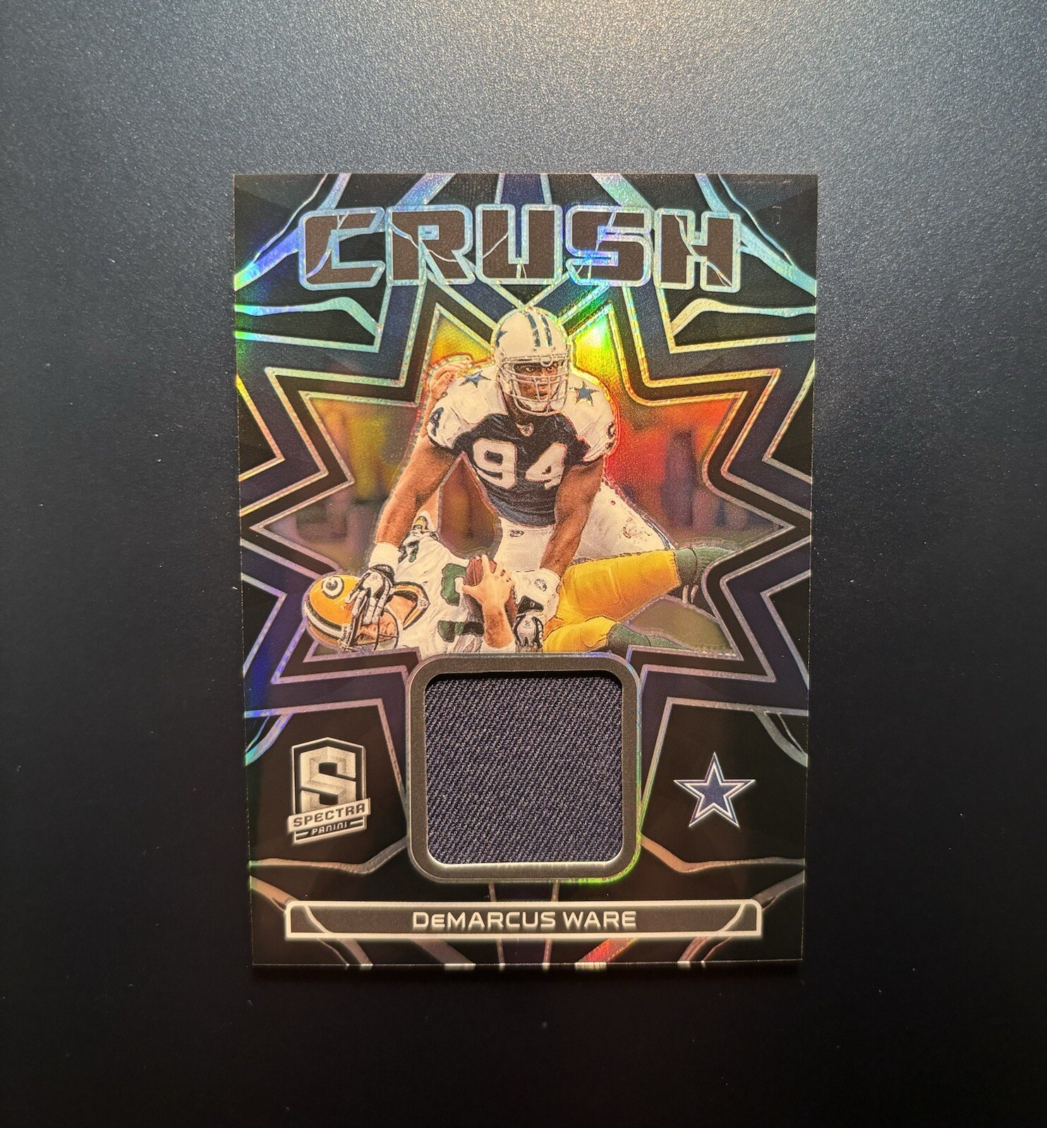 DeMarcus Ware 2023 Spectra Crush Patch /99 #CRU-DWA Dallas Cowboys