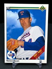 Nolan Ryan 1990 Upper Deck Baseball  #734 Texas Rangers