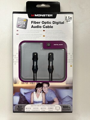 Monster JHIU FO EU 1,5m, Neu, Digital Audio Kabel, ODT, Fiber Optik