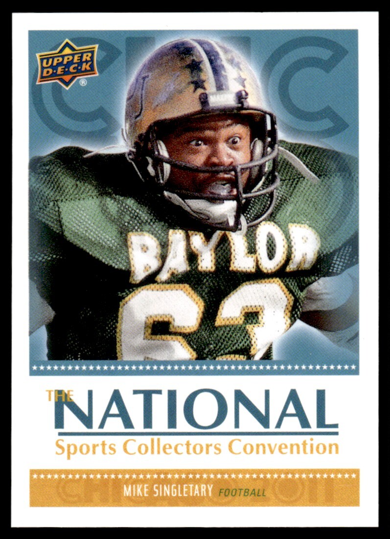 MIKE SINGLETARY 2011 UPPER DECK COLLEGE FOOTBALL LEGENDS #38