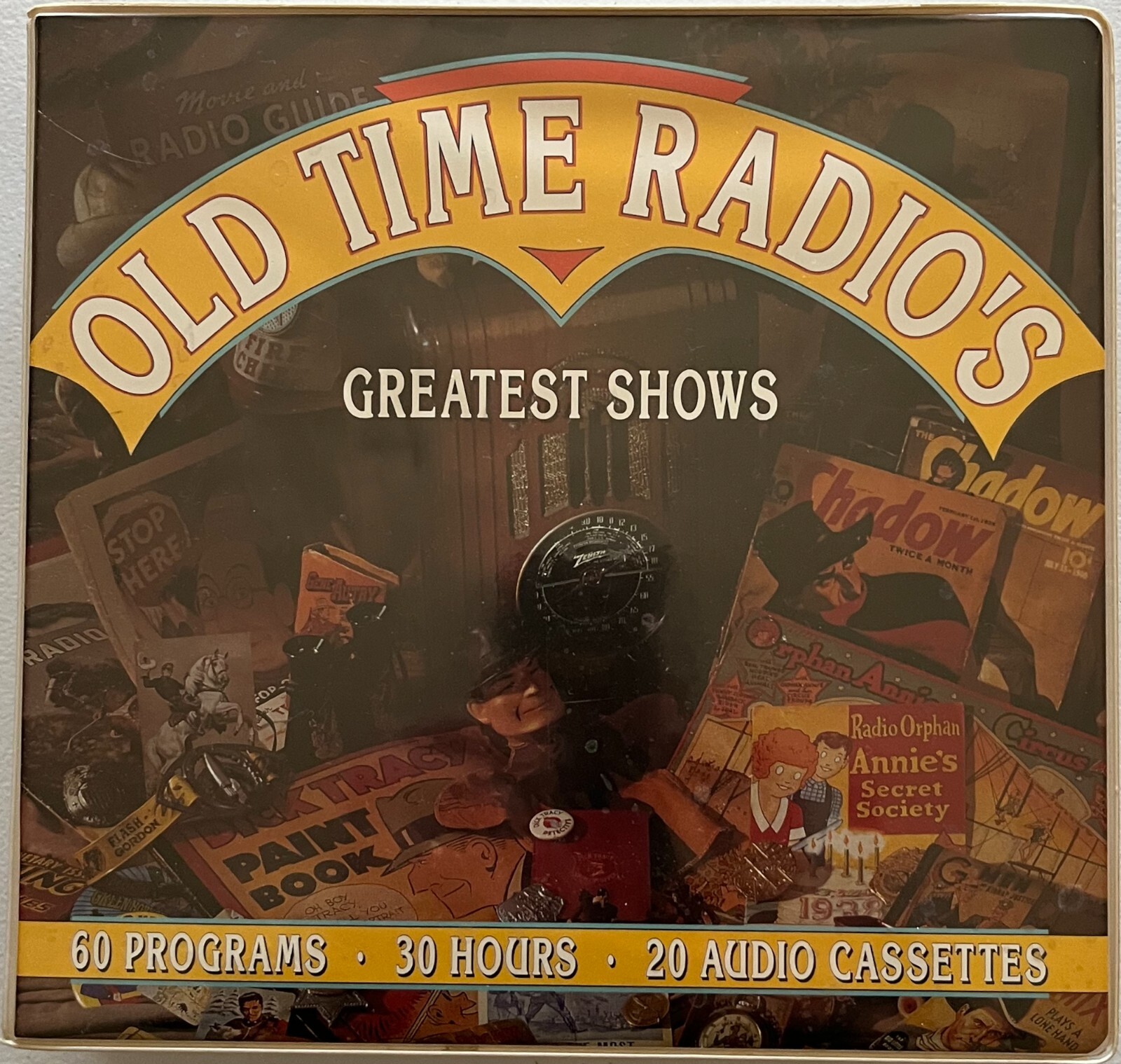 Old Time Radio's Greatest Shows (Audio Cassette, 1994, 20 Tapes) LIKE NEW!