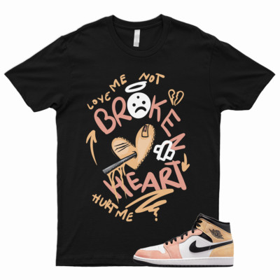 BROKEN T Shirt to Match 1 Mid Sundial Sunburst Magic Ember White Black Flight