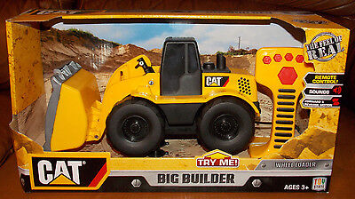 New Remote Control Cat Big Builder Wheel Loader Lands Vehicle R/c by Toy State for sale online