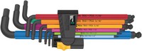 950/9 Hex-Plus Multicolour Imperial 2 WinkelschlüSselsatz, ZöLlig, Blacklaser, 9