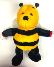 Vintage Liberty Toy Bumble Bee Winnie the Pooh Bear 1998 Big Plush 18"Stuffed
