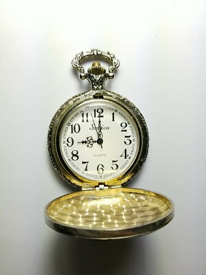 Montre De Poche Homme Son'eca Mercedes 1903 - à Quartz, Besoin De Batterie, Occasion Très Bon état