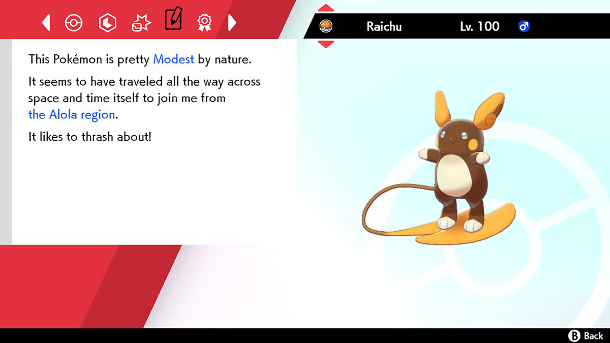 Raichu Alolan Shiny ✨ Pokémon Let’s Go Pikachu Eevee Battle Ready IV  Competitive 