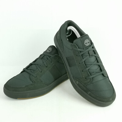 Timberland Davis Square Oxford Sneaker Turnschuhe Herren 6,5 UK 40 EUR Schwarz Wildleder