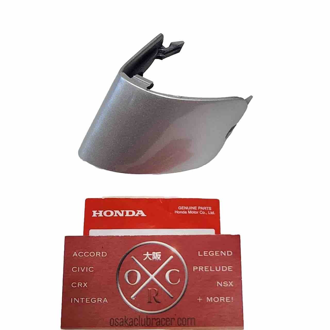 Genuine OEM 91-01 Acura NSX Front Bumper Tow Hook Cover Cap Sebring Silver Honda