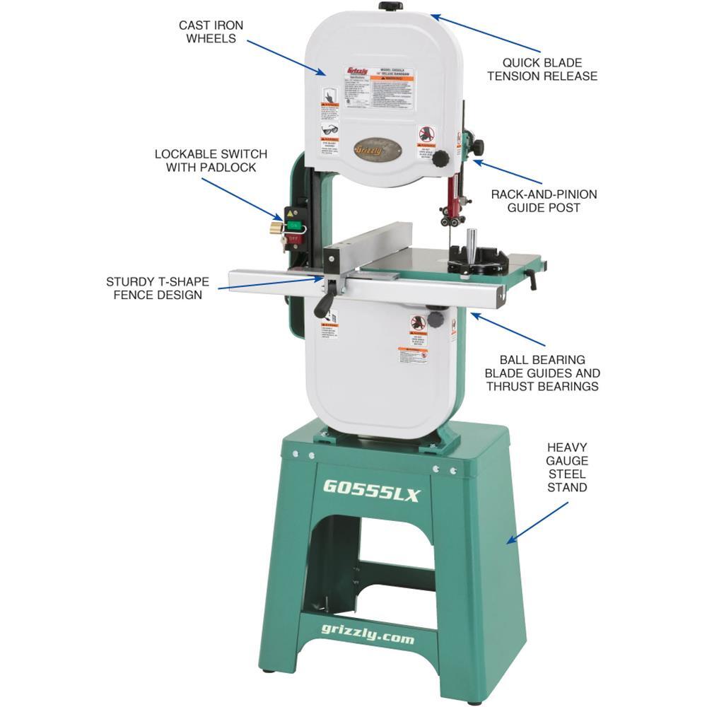 Grizzly G0555LX Band Saw for sale 