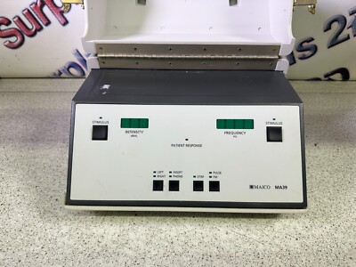 Maico MA-39 Hearing Instrument Test Audiometer | eBay
