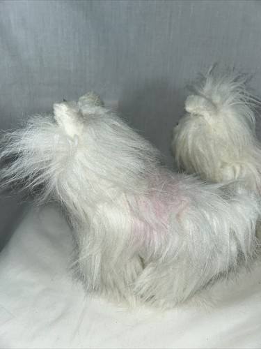 2 Webkinz Ganz White Yorkie HM070 Plush 7" Stuffed Animal Toy - Picture 8 of 16