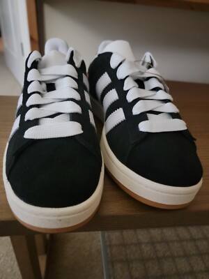 Adidas Campus 00s Shoes Originals Sneakers Black White HQ8708 US Size 9.5